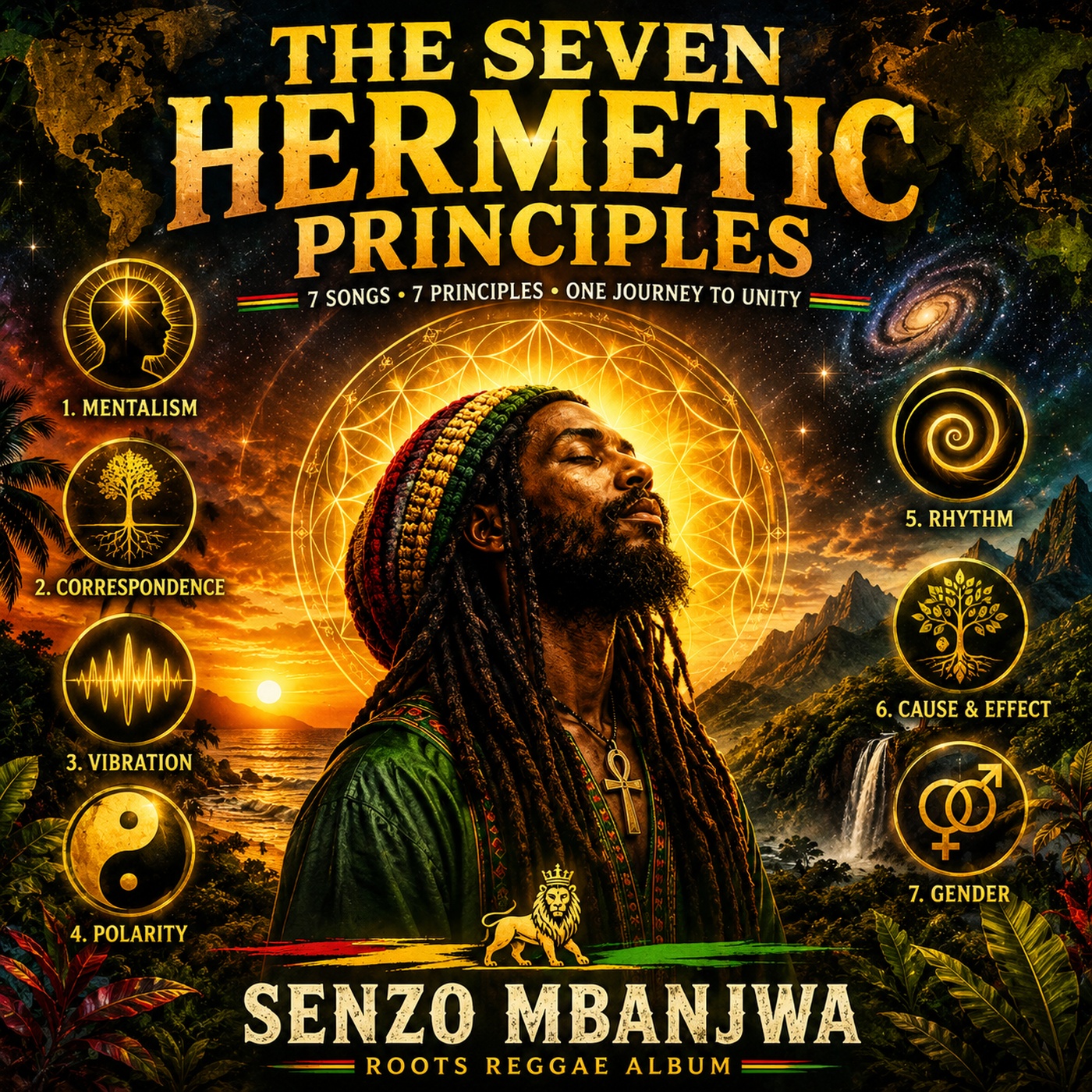 The Seven hermetic principles — cover art